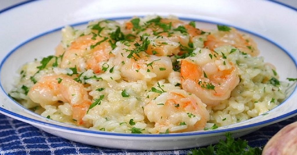 Garlic Butter Shrimp and Rice