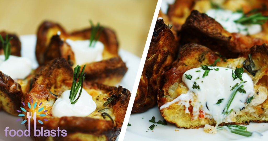 Pizza French Toast Cup