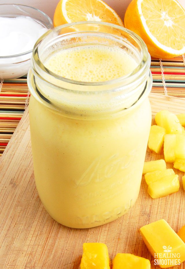 Pineapple Mango Smoothie1