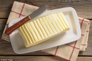 switch butter to margarine 